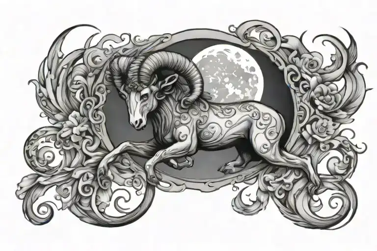 Moon Cancer Aries Rising