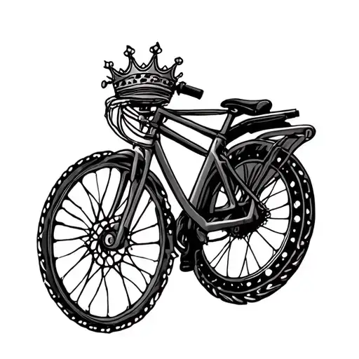 Bicycle Crown And Brake Disc