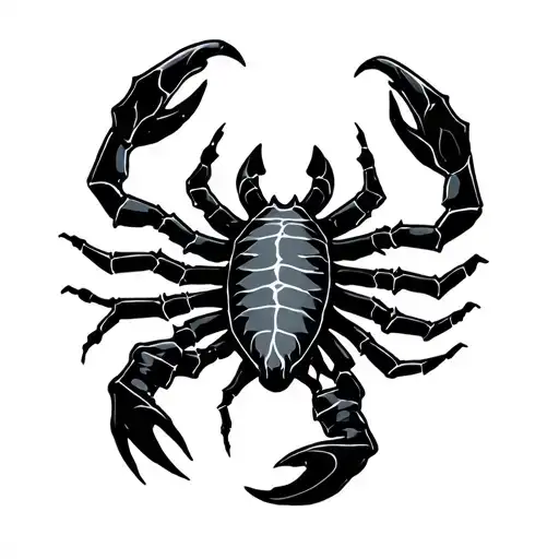 Gothic Scorpio Constellation