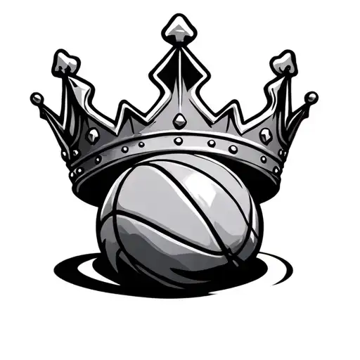 Basketball With Crown