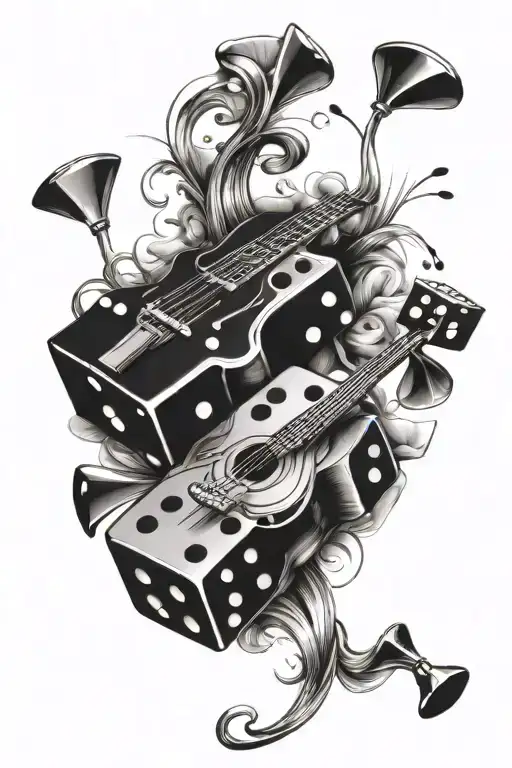 Dice And Music And Bass