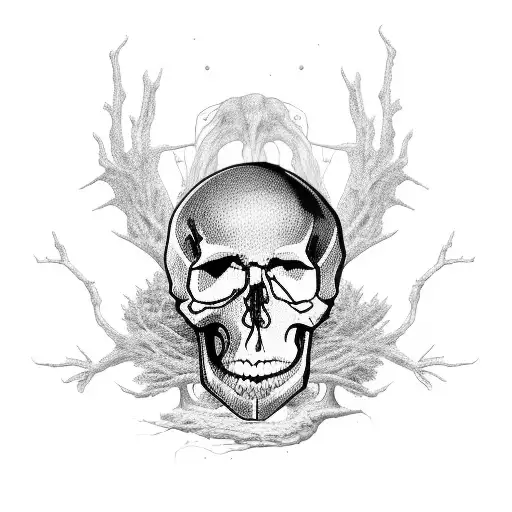Skull Infused Tree