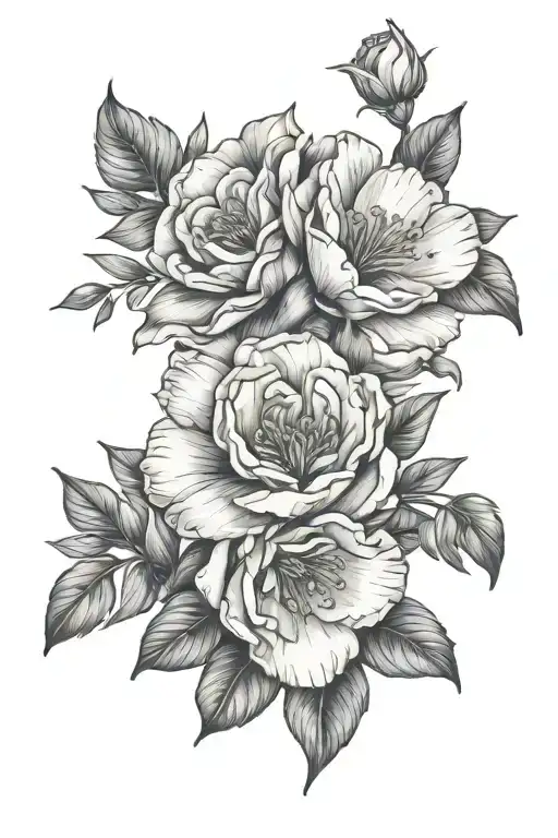 Jan Feb June Sep Birth Flowers Blooming