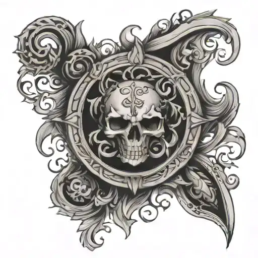 My Brothers Keeper Tattoo Black