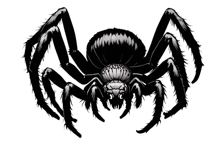 Spider Crawl On Spider Lily Forearm