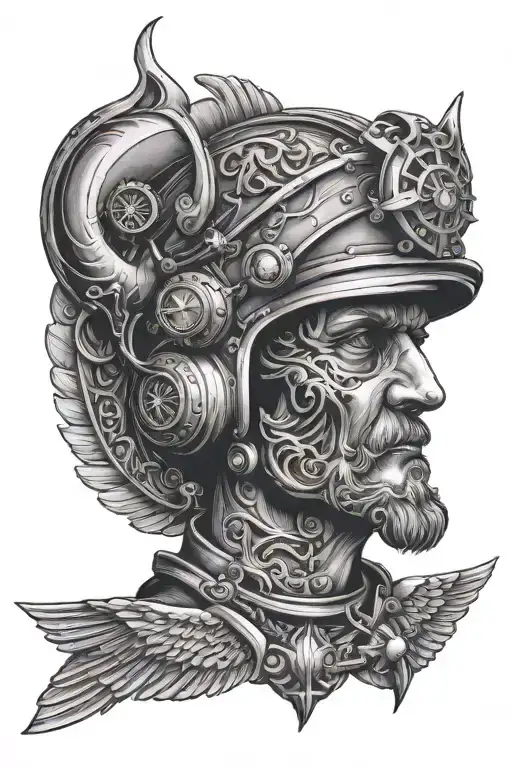 Submariner With Wing