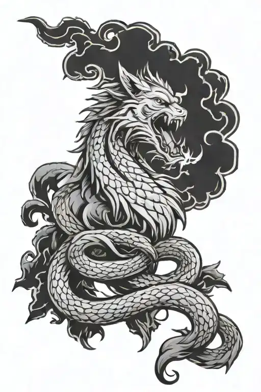 Yggdrassil Fenrir Midgard Snake