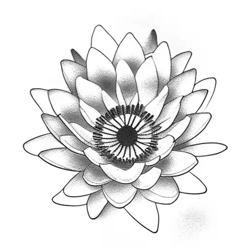 Water Lilly With A Daisy On The Side