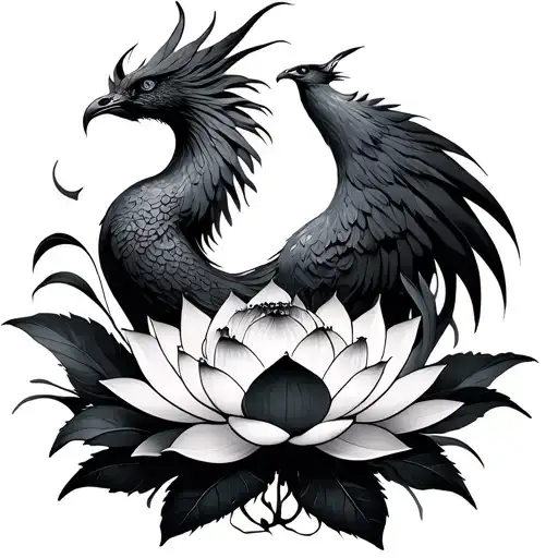 Phoenix Rising Lotus Flowers