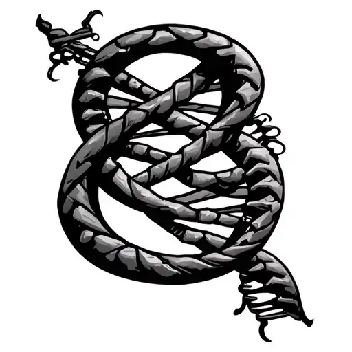 Mother Son Incest Symbol Intertwined Dna