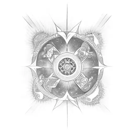 Combine A Tarot Card With A Mandala