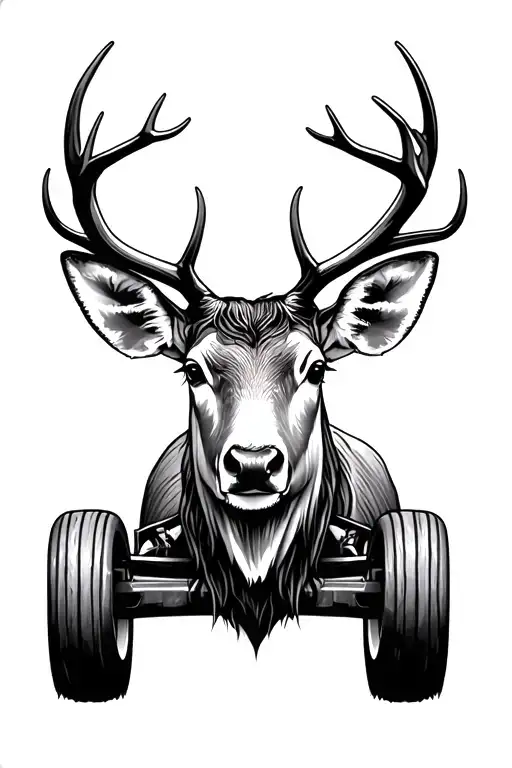 Deer And Tractors
