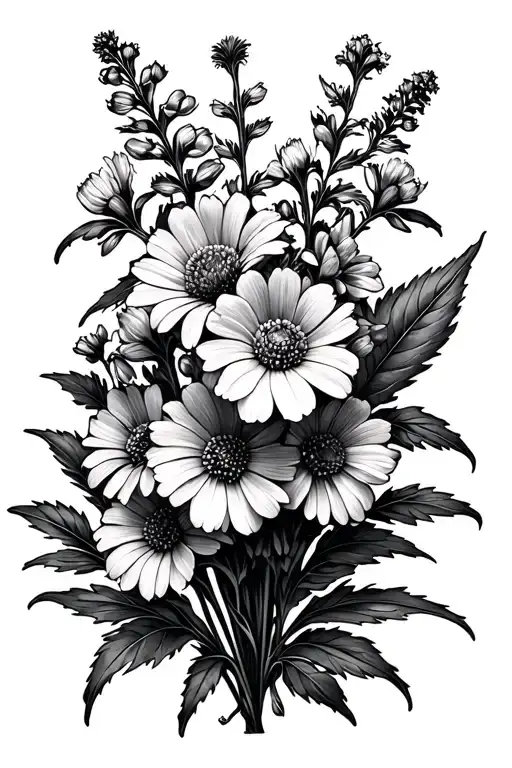 Hyssop And Mustard Bunch