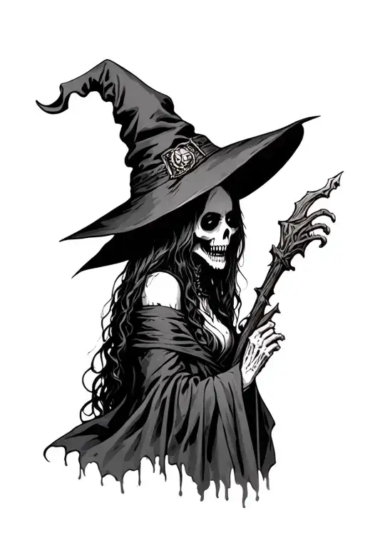 Dead Horror Witch