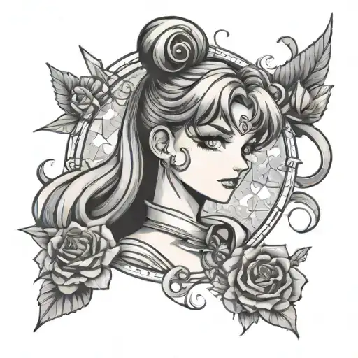 Sailor Moon With Words Jennifer