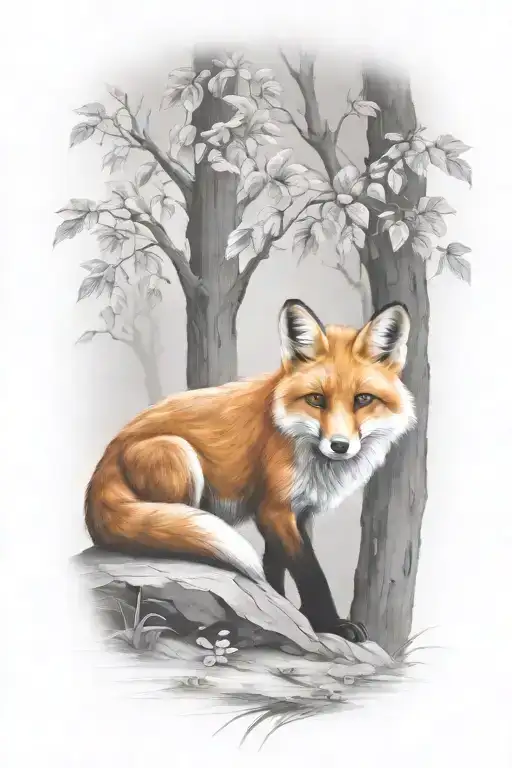 Fox Playing