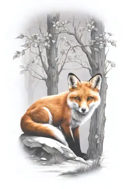 Fox Playing