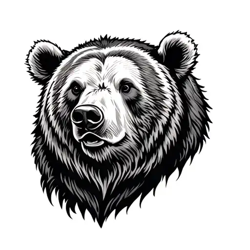 Traditional Bear Head