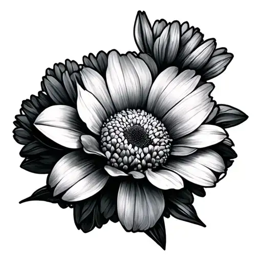 Carnation Daffodil Daisy Aster