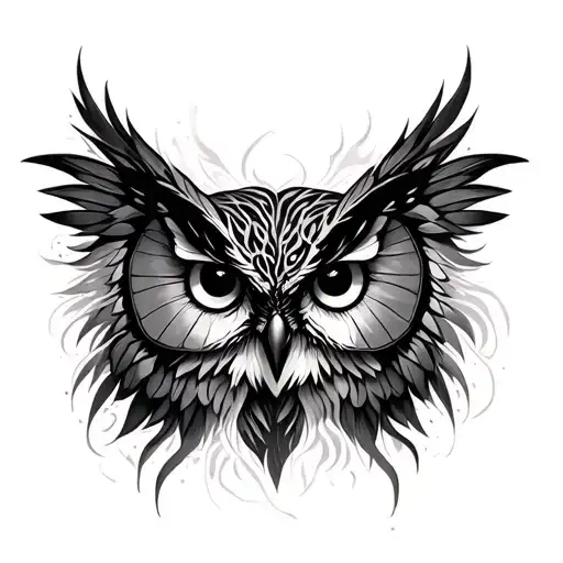 Butterfly Phoenix Owl
