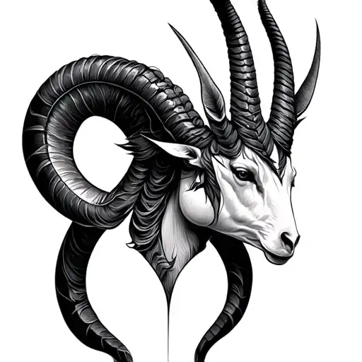 Capricorn Astrology Tattoo Idea