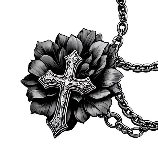 Cross Necklace That Goes Around Wrist