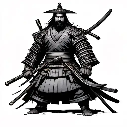 Samurai Standing