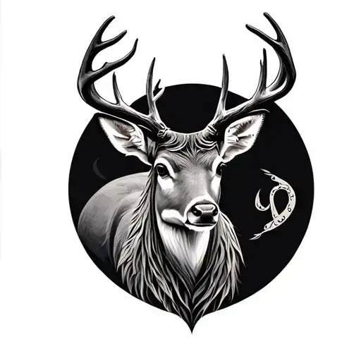 Hook And Deer