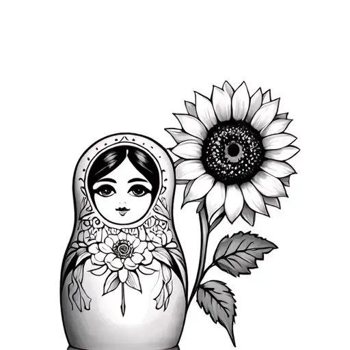 Russian Doll Sunflower