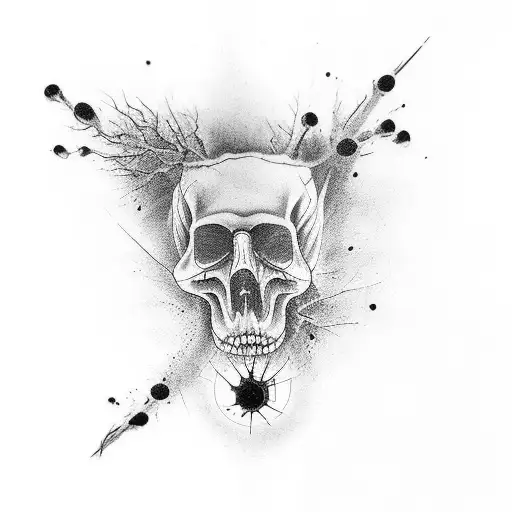 Nature And Time To Cover Up Gun Shot Wound