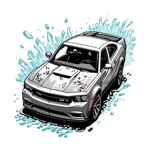 Car Wash And Rocky Road Ice Cream