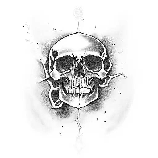 Boogs Rose Skull Sleeve