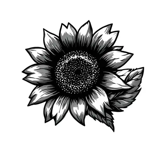 Wonder Woman Logo And Sunflower