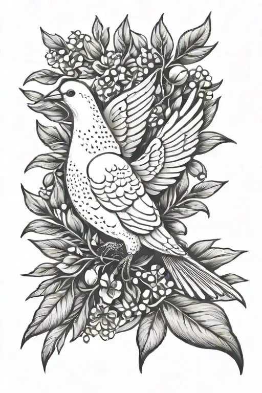 Dove And Olive Branch