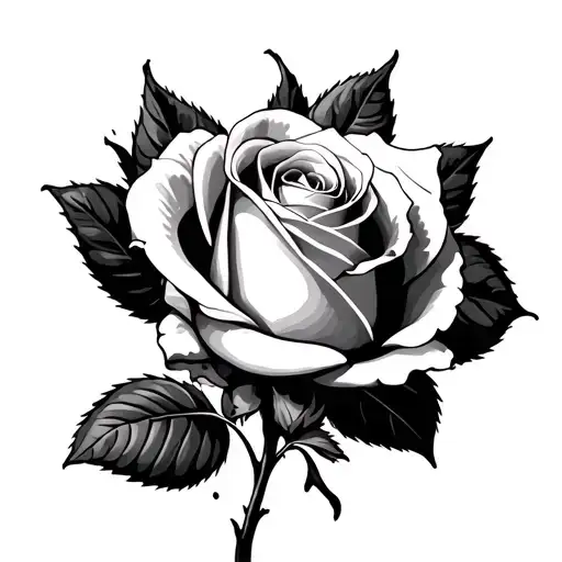 Rose With Peddles Falling Off