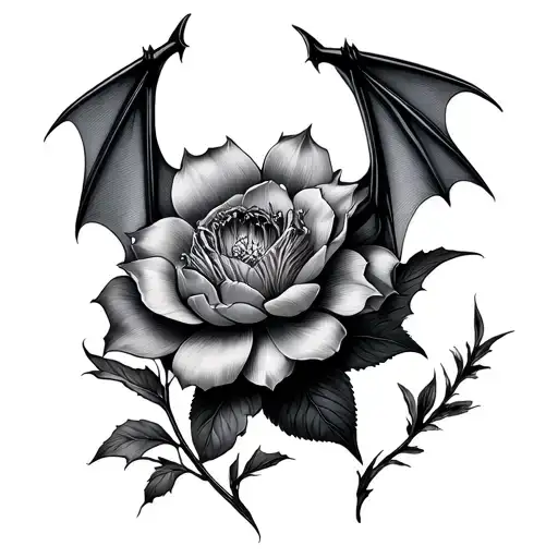 Bat Gladioulus Flower