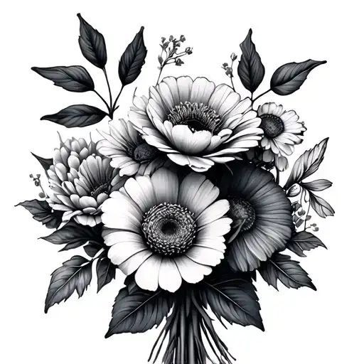 Birth Flower Bouquet