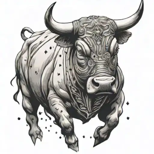 Bull Who Comes Out Of A Star