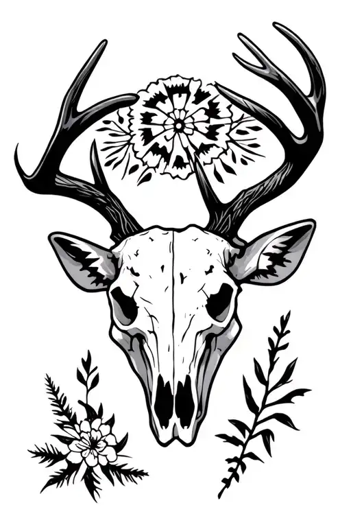 Southwestern Deer Skull