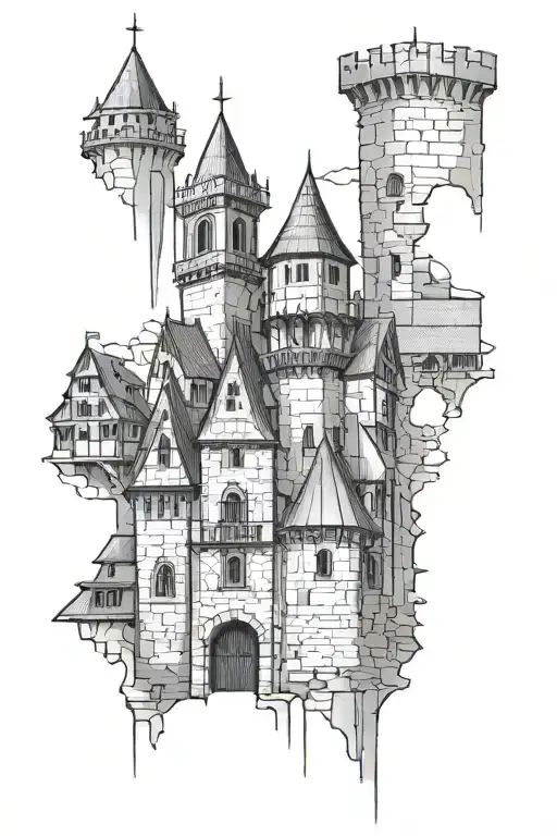 Medieval Architecture Background