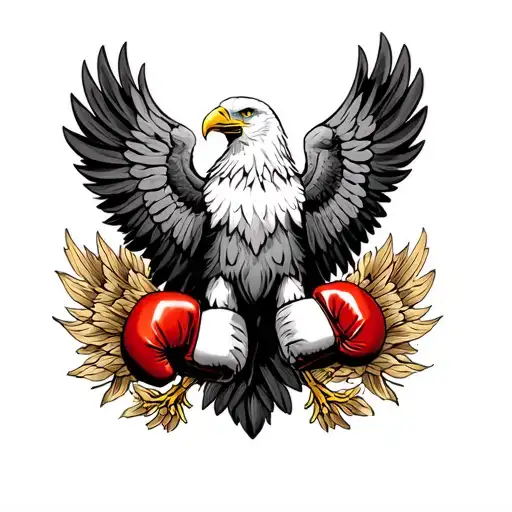 Armenia Boxing Eagle Forearm Sleeve