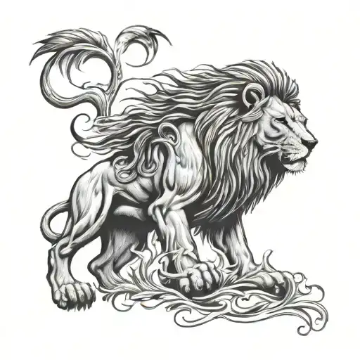 Lion With Jehovah Rapha