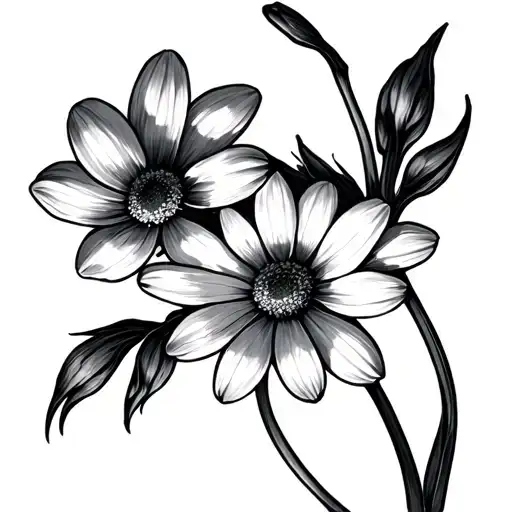 Snowdrop Daisy And Cross