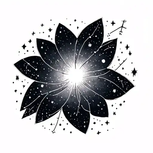 Unique Cosmos And Star Constellation