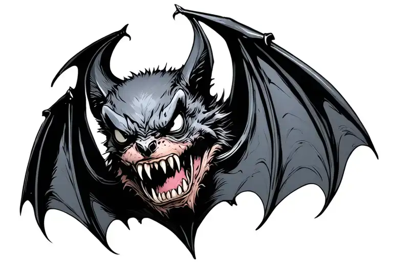 Bat With Fangs
