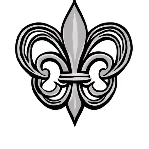 Celtic Fleur De Lis