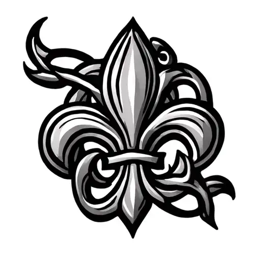 Celtic Fleur De Lis
