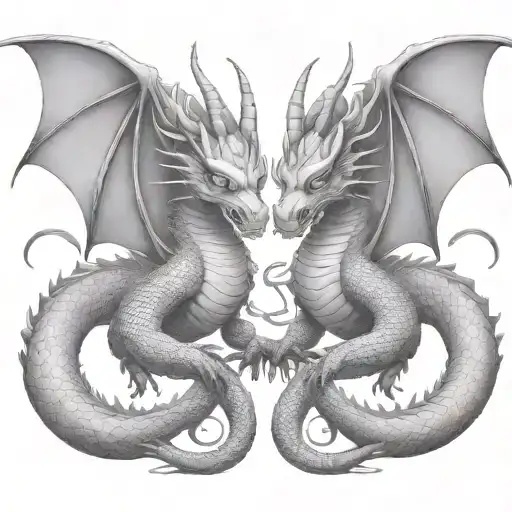 Two-headed Dragon Siamese Brother