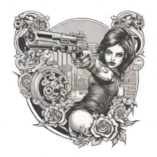 Girl And Gun