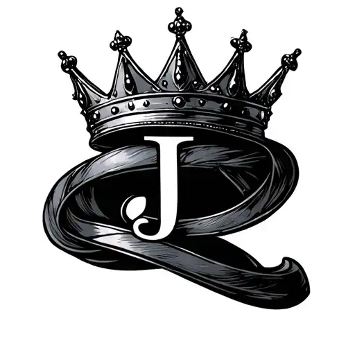 Crown Incorporated With The Letter J